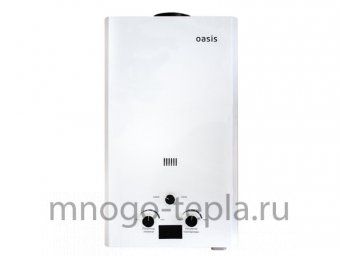 Газовый водонагреватель проточный Oasis OR-20W, белый - №1